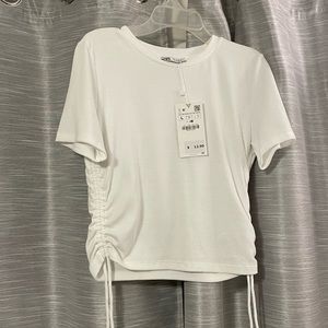 Zara white shirt